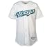 Toronto Blue Jays Jersey - Authentic Blank Home Jersey by Majestic (Adult Medium)