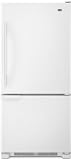 Maytag White Bottom Freezer Freestanding Refrigerator MBF1953YEW