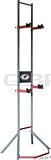 gearup Platinum Steel 2-Bike Freestand Storage Rack, Red/Grey