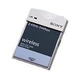 Sony SNCA-CFW5 - Network adapter - PC Card - 802.11b, 802.11g