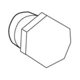 Moen 101100 Push-Button Diverter Plug