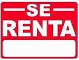 SE RENTA 18x24 Heavy Duty Plastic Sign