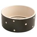 Dogs & Cats - Polka Dot Blck 18x8cm Dog Bowl