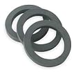 Industrial Grade 1PNW2 Washers, Pipe Dia 1 1/4 To 1 1/2 In, PK 10