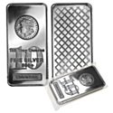 10 oz. Private Label .999 Pure Silver Bar with Morgan Dollar Representation