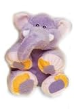 Stuffed Mini Elephant in Light Purple
