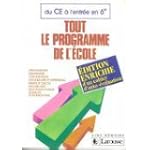 Tout le programme de l'ecole / du ce...