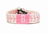 Boston Red Sox Pink Baseball Bracelet