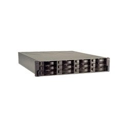 IBM System Storage DS3400 Model 42E - Hard drive array - 12 bays ( SAS ) - 0 x HD - 4Gb Fibre Channel (external) - rack-mountable - 2U - Express