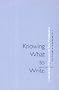 Knowing What to Write: Conceptual Processes in Text Production (Amsterdam University Press - Studies in Writing)