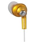 Panasonic RP-HJE280-D Inner Ear Earbuds w/Extension (Orange)