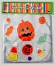 Stickers Gel Cling Halloween Pumpkins & Candy