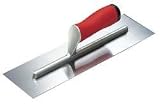 Westward 13A736 Cement Trowel, 12 x 4, Stl, ErgoSoft PP/TPR