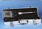 Produkt-Bild: Grillbesteck im Aluminium-Koffer