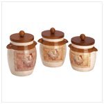 Roosters Canister Set