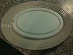 Pampered Chef #1319 New Traditions Collection Oval Carving Plaatter Set