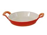Staub Orange Mini Round Dishes Set of 2