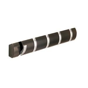 Wall Hook - Flip Up Nickel Hooks - Espresso (Espresso) (1