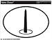 WASHINGTON MONUMENT Oval Bumper Sticker