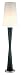 Adesso Brussels Floor Lamp, Black
