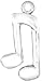 Musical Quarter Note Sterling Silver Charm