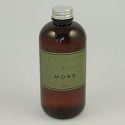 K.Hall Designs Moss (Sandalwood) Scented Reed Diffuser Oil REFILL ONLY