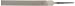 PFERD Key Hand File, American Pattern, Double Cut, Rectangular, Medium, 5