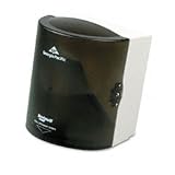 Paper Towel Dispenser, Center-Pull, Regular Capacity, 9-1/4x8-3/4x11-1/2, Smoke GEP58204