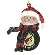 Phoenix Coyotes 3" Acrylic Striped Home Run Snowman - NHL Hockey