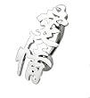 Oriental Symbol for Love Belly Button Ring
