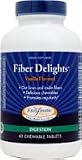 Enzymatic Therapy   Fiber Delights Vanilla, 60 chewable tablets