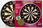 Catdart Dartboard 2 in 1 mit 6 Steeldarts, Größe ca. 45,5x45,5x3 cm, Gewicht ca. 3 kg