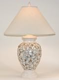Seashell Mosaic Large Casual Table Lamp