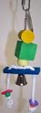 Lucky Bird Toys Bird Toy with Rope C Small