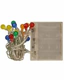 Multi Colored Globe LED Battery Operated Lights