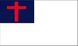 5 x 8 Feet Christian Nylon - outdoor Religious Flags Made in US.