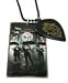 NEW LIMITED EDITION X-Large Jonas Brothers Photo & Guitar Pic Charm Necklace Featuring Kevin, Joe & Nick Jonas holding Umbrellas!!!