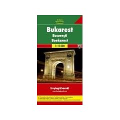 Bukarest 1 : 15 000. Stadtplan. Stra�enverzeichnis, Innenstadtplan, �bersichtsplan: City Map 1:25000 (Freytag u. Berndt Stadtpl�ne/Autokarten)