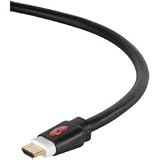 HDMI CABLE, 50 Feet 24 AWG shielded, designed for longer lengths with thicker copper conductors, twisted-pair oxygen-free conductors underneath a CL2-rated PV outer jacket. Meets Blu-Ray HDMI Specs!