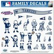 MLB New York Yankees Large Family Decal Set