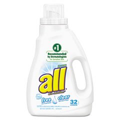 all HE Liquid Laundry Detergent - 50 oz - Free & Clear