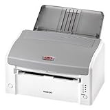 OKI B2400n - Printer - B/W - LED - Legal, A4 - 1200 dpi x 600 dpi - up to 21 ppm - capacity: 150 sheets - Parallel, USB, 10/100Base-TX