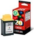Lexmark No. 20 (15M0120) Color Original Print Cartridge