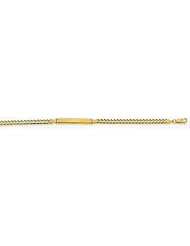 4mm 14k Light Curb ID Bracelet 8"