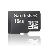 SanDisk microSDHC 16GB Speicherkarte (TransFLASH)von "SanDisk"