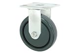 Faultless Rigid Plate Caster 3 Polyurethane Wheel