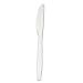 Boardwalk YPH-KW White Full Length Polystyrene Knife (Case of 1000)
