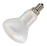 50 Watt - R16 Long Neck - Reflector Flood - 130 Volt - 4000 Life Hours - Candelabra Base - Appliance and Ceiling Fan Bulb - Bulbrite 210050