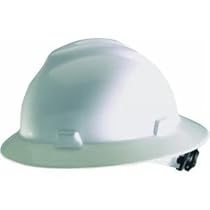 MSA Safety Works 10006318 Full Brim Hard Hat, White