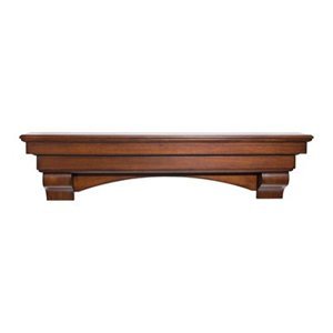 Pearl Mantels 495-60 The Auburn 60" Mantel Shelf,Unfinished